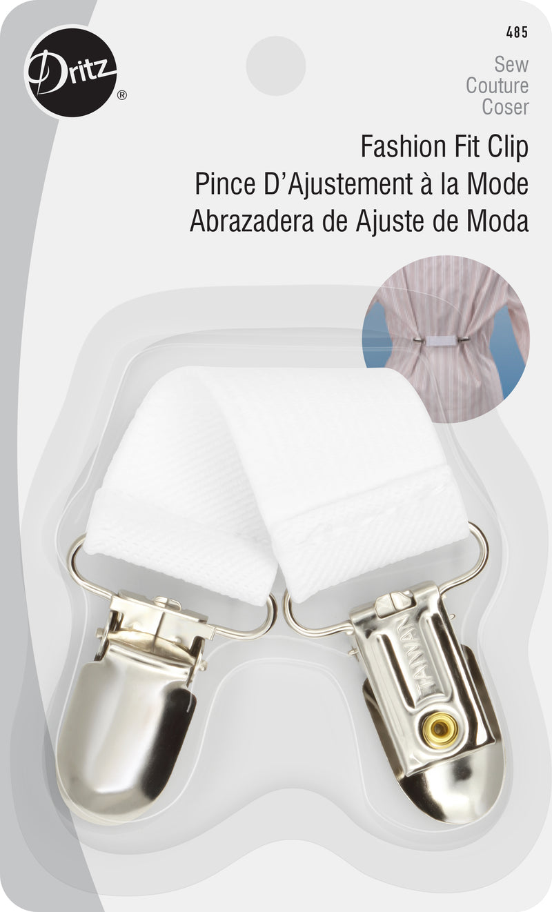 Load image into Gallery viewer, 485|Dritz Fashion Fit Clip, 1 pc, White