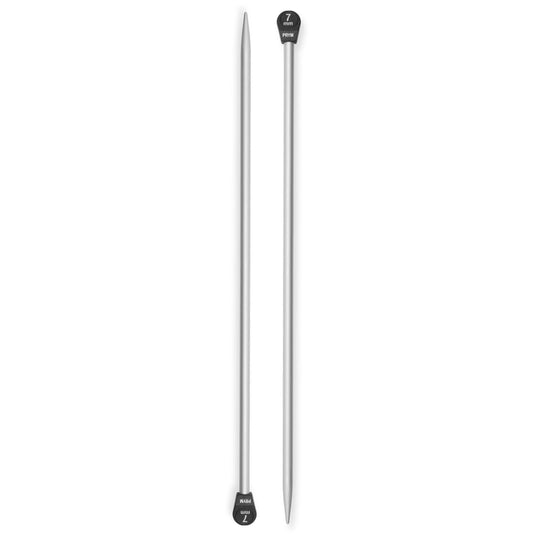 191470|Prym 14" Single Point Aluminum Knitting Needles, 7mm