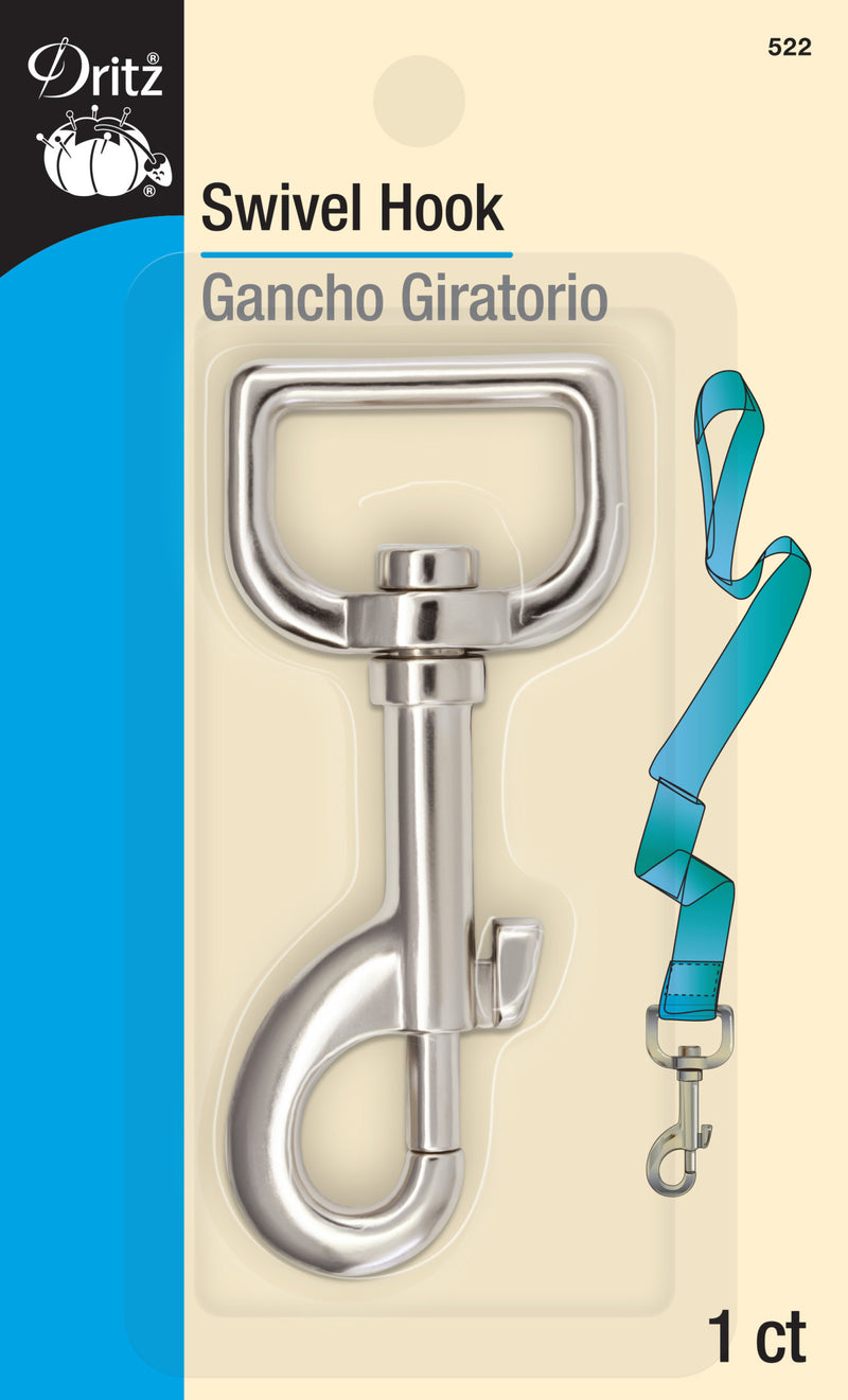 Chargez l'image dans la visionneuse de la galerie, 522|Dritz Swivel Hook, Nickel