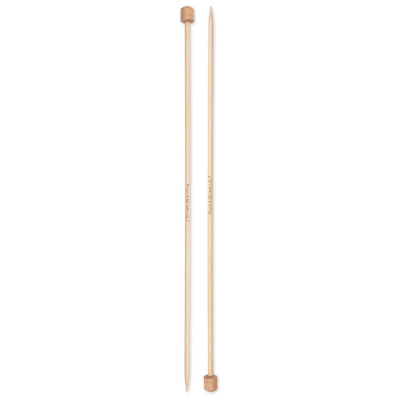 Load image into Gallery viewer, 222116|Prym 13" Single Point Bamboo Knitting Needles, 4.5mm