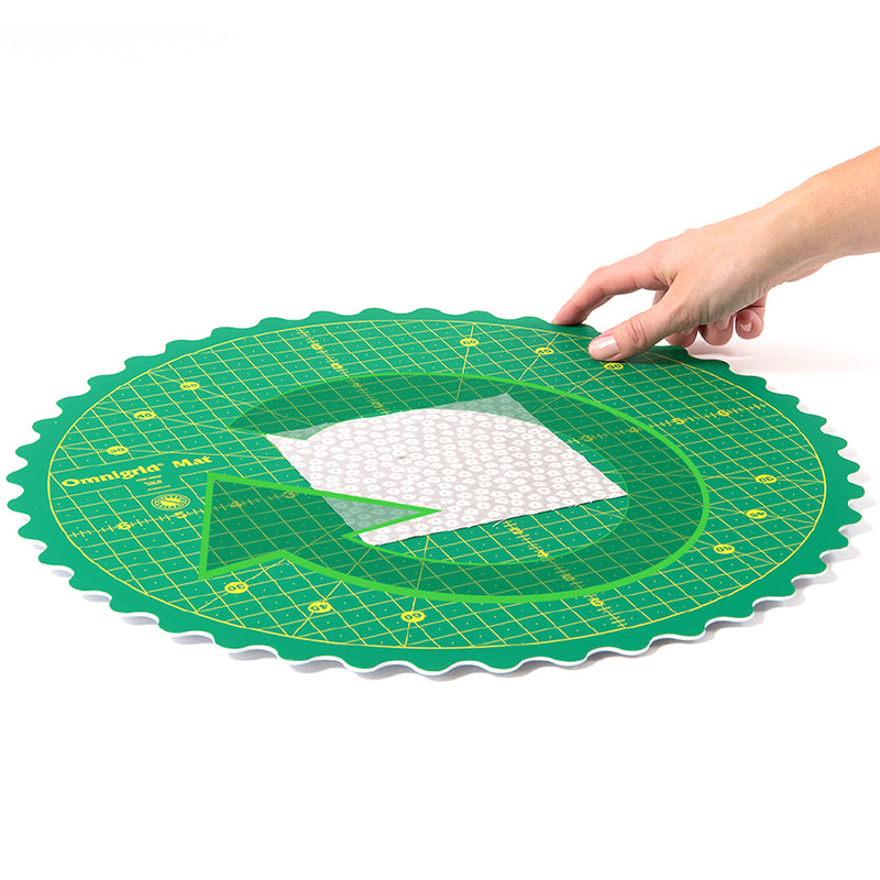 Load image into Gallery viewer, 14WGR|Omnigrid 360 Rotating Cutting Mat, 14"
