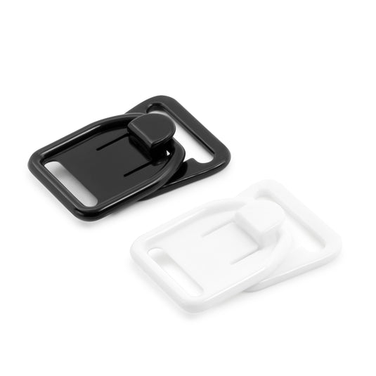 56698-12-66|Dritz Nursing Bra Clips, Black & White, 4 Sets, 1/2