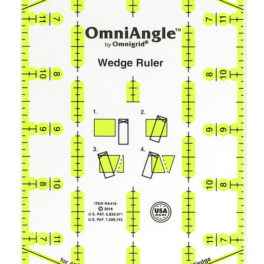 RA418|Omnigrid Wedge Ruler, 4