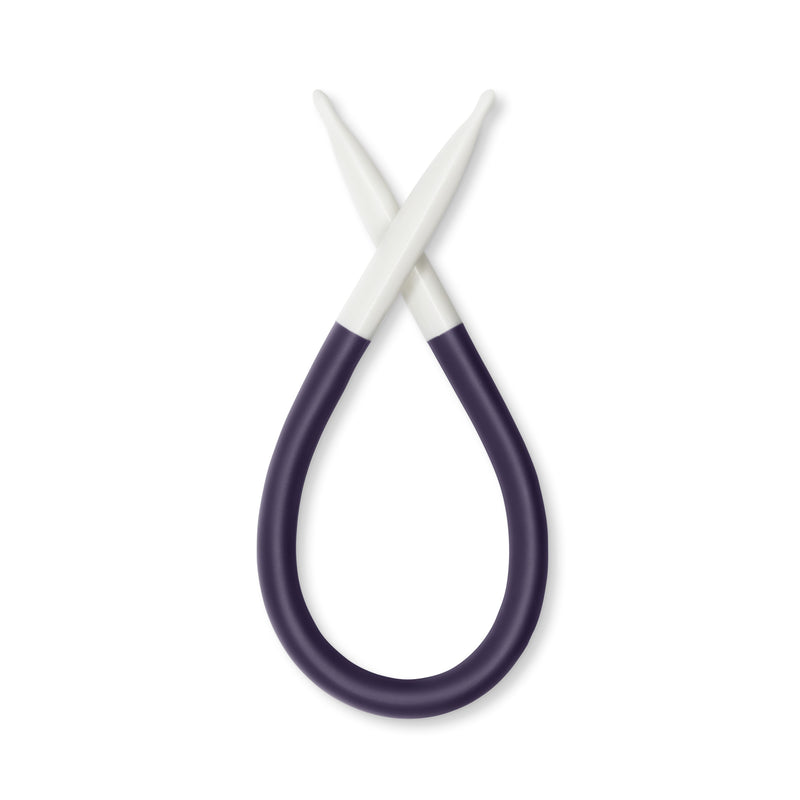Cargue la imagen en el visor de la galería, 57126|Prym 10" Ergonomic Yoga Cable-Stitch Needle, US 10.75 (7mm)
