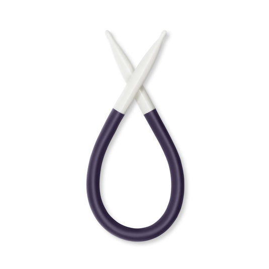 57126|Prym 10" Ergonomic Yoga Cable-Stitch Needle, US 10.75 (7mm)
