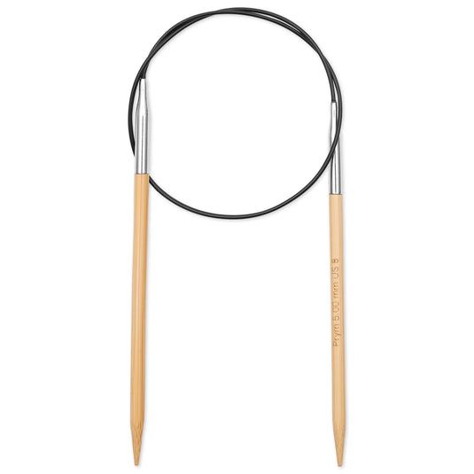 222518|Prym 24" (60 cm) Circular Bamboo Knitting Needles, US 8 (5 mm)