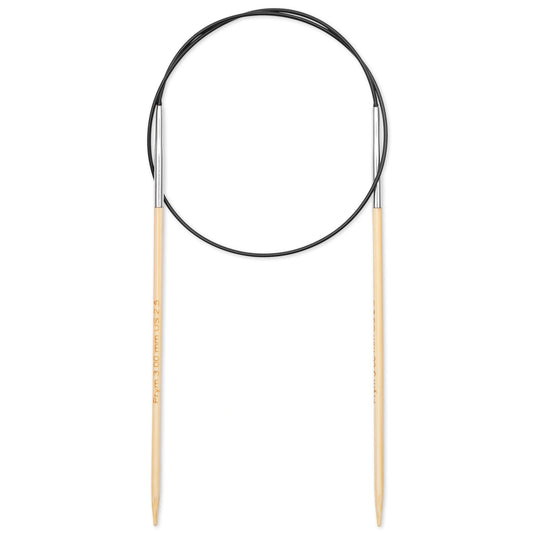 222514|Prym 24" (60 cm) Circular Bamboo Knitting Needles, US 2.5 (3 mm)