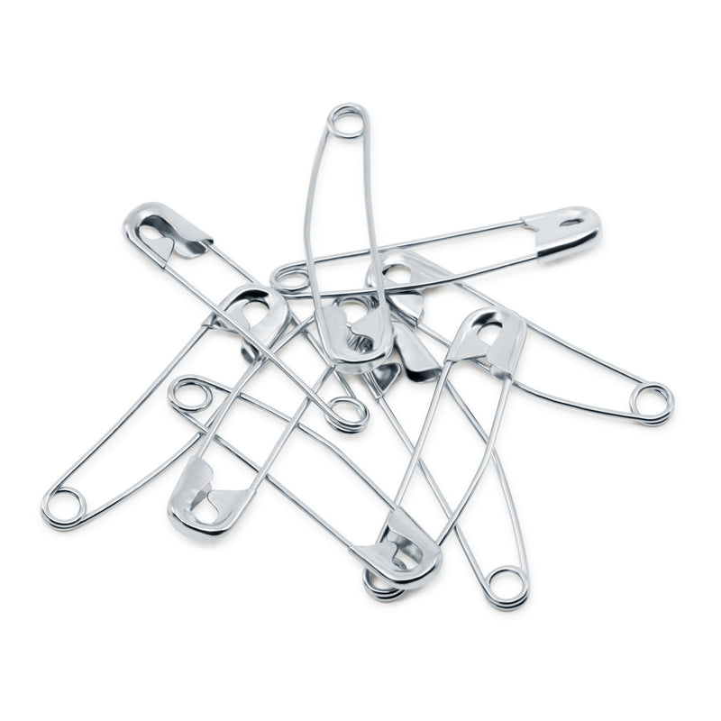Load image into Gallery viewer, 3031|Dritz 1-1/2" Curved Basting Pins, Nickel, 75 pc