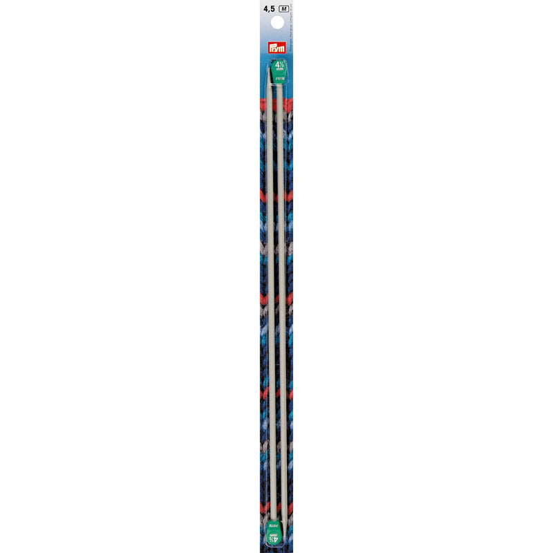Load image into Gallery viewer, 191466|Prym 14" Single Point Aluminum Knitting Needles, 4.5mm