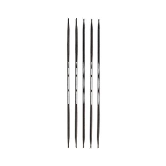194181|Prym 6" Ergonomic Double Point Knitting Needles, Carbon, 2.5mm