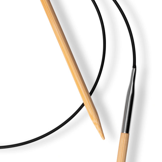222517|Prym 24" (60 cm) Circular Bamboo Knitting Needles, US 7 (4.5 mm)