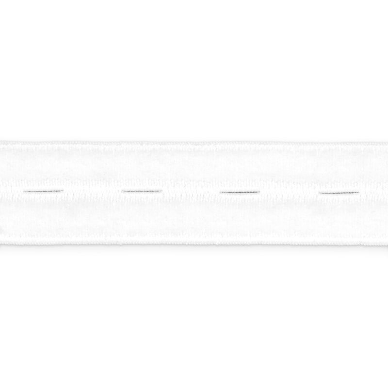 Load image into Gallery viewer, 9347W|Dritz 5/8" Buttonhole Elastic, White, 1 yd