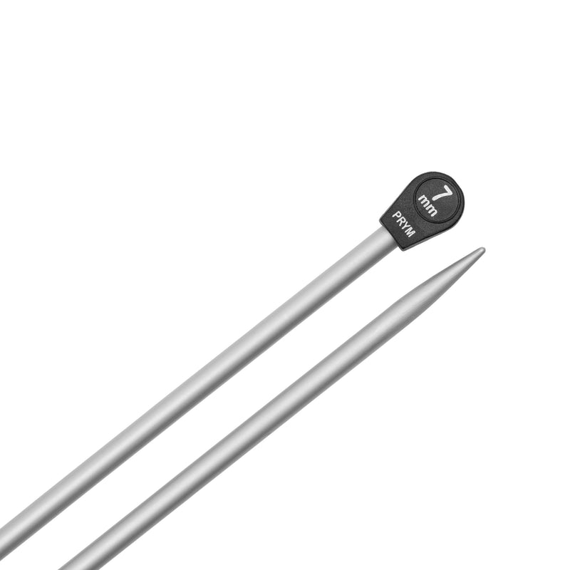 Load image into Gallery viewer, 191470|Prym 14" Single Point Aluminum Knitting Needles, 7mm
