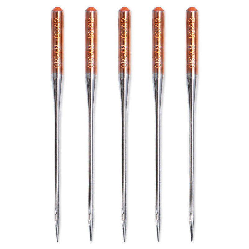 Cargue la imagen en el visor de la galería, 154234|Prym Jersey Sewing Machine Needles, Size 12 (No. 80), 5 pc