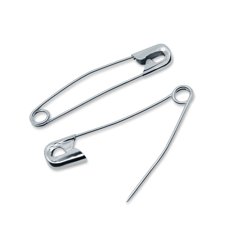 Load image into Gallery viewer, 7216|Dritz 1-1/2" Curved Safety Pins, Nickel, 40 pc