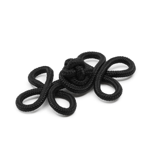 501|Dritz 4" Frog Closure Set, Black