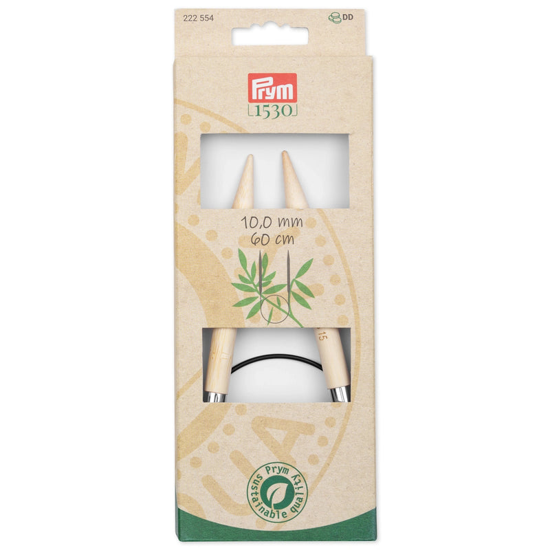 Load image into Gallery viewer, 222554|Prym 24" (60 cm) Circular Bamboo Knitting Needles, US 15 (10 mm)