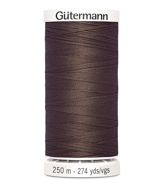 729914-575|Gutermann Sew-All Thread, Saddle Brown, 274 YD (250 M)