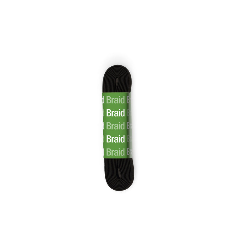 Cargue la imagen en el visor de la galería, 9332B|Dritz 1/2" Black Braided Elastic, 1-1/2 yd