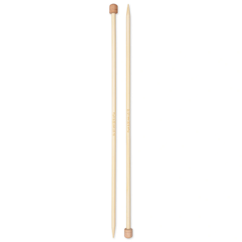 Load image into Gallery viewer, 222119|Prym 13" Single Point Bamboo Knitting Needles, 6mm