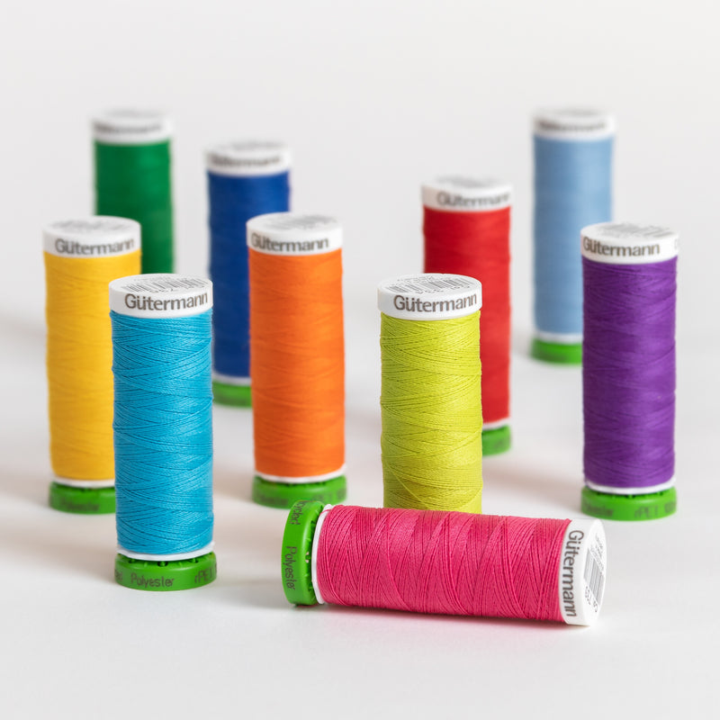 Load image into Gallery viewer, 731138-3|Gutermann Sew-All rPET Polyester Thread Set, Bright, 10 Spools