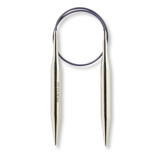 212220|Prym 16" Circular Brass Knitting Needles, 9mm