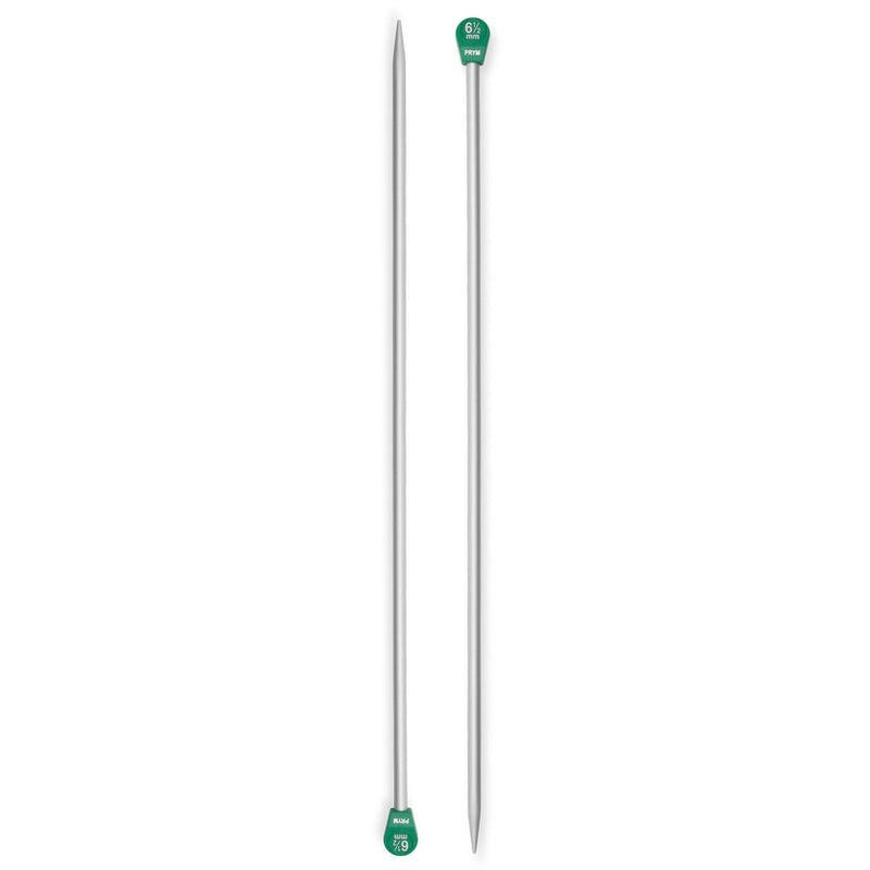 Load image into Gallery viewer, 191482|Prym 16" Single Point Aluminum Knitting Needles, 6.5mm