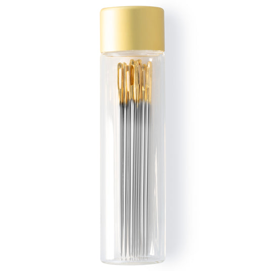 3051|Dritz Gold-Eye Wool Appliqué Needles, Size 1, 10 pc
