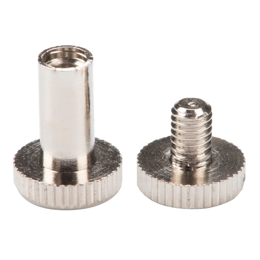 44320-65|Dritz Short Post Chicago Screws, Nickel, 3 pc