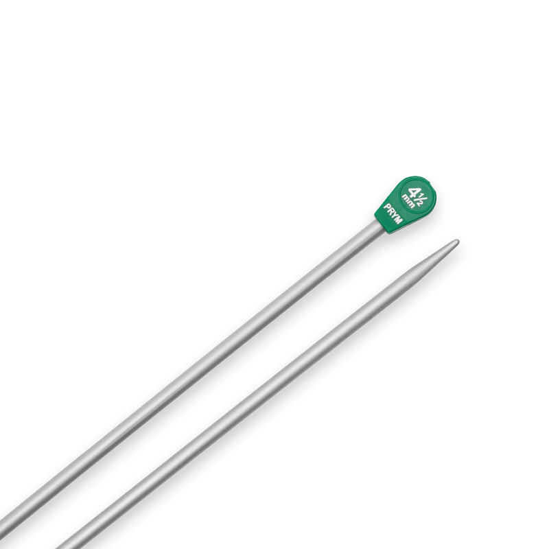Load image into Gallery viewer, 191477|Prym 16" Single Point Aluminum Knitting Needles, 4.5mm
