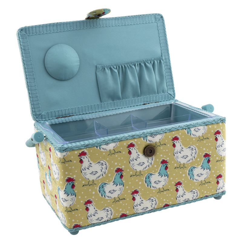 Load image into Gallery viewer, Z10000-42091|Dritz Rectangular Sewing Basket, Medium