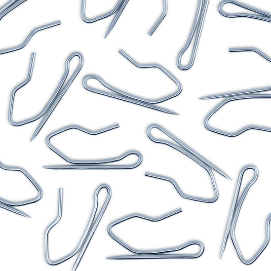 44328|Dritz Pin-On Hooks, Silver, 56 pc