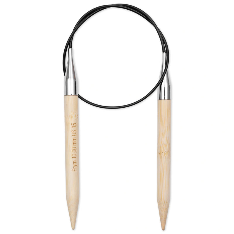 Load image into Gallery viewer, 222554|Prym 24" (60 cm) Circular Bamboo Knitting Needles, US 15 (10 mm)
