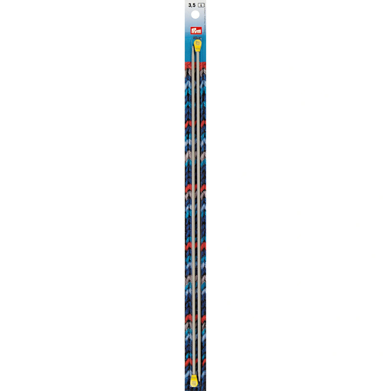 Load image into Gallery viewer, 191475|Prym 16" Single Point Aluminum Knitting Needles, 3.5mm