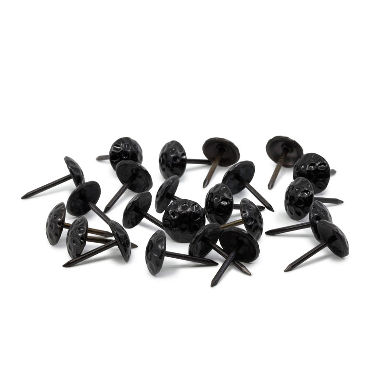 Load image into Gallery viewer, 44270|Dritz 7/16" Textured Decorative Nails, Black, 24 pc