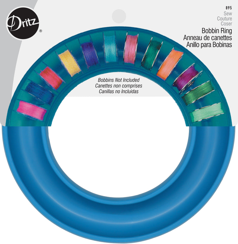 Chargez l'image dans la visionneuse de la galerie, 895|Dritz Bobbin Ring, Stores Over 20 Bobbins