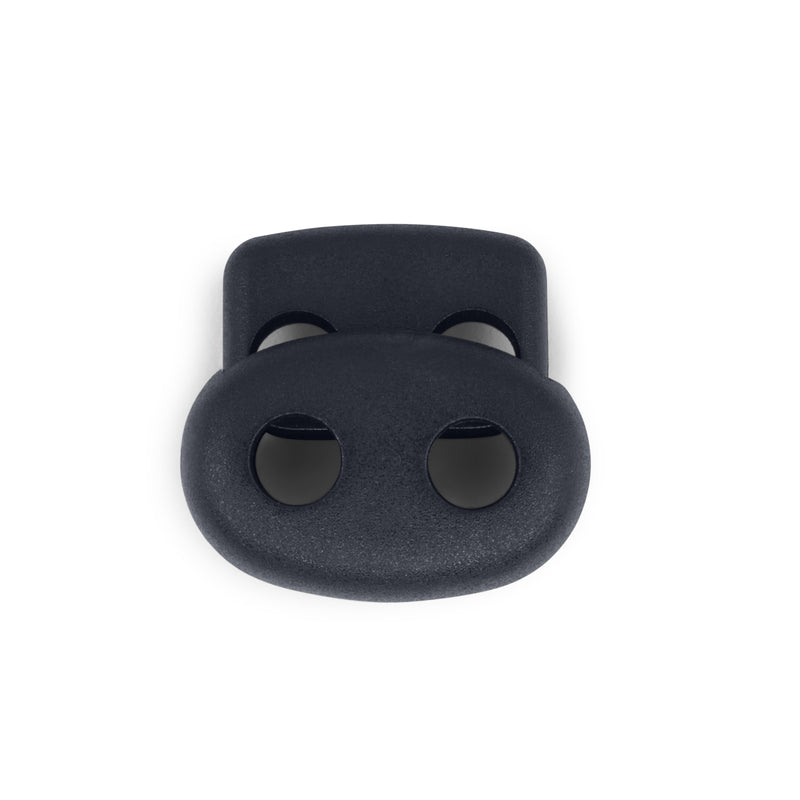 Load image into Gallery viewer, 468-3|Dritz Cord Locks &amp; Stops, Navy, 2 pc