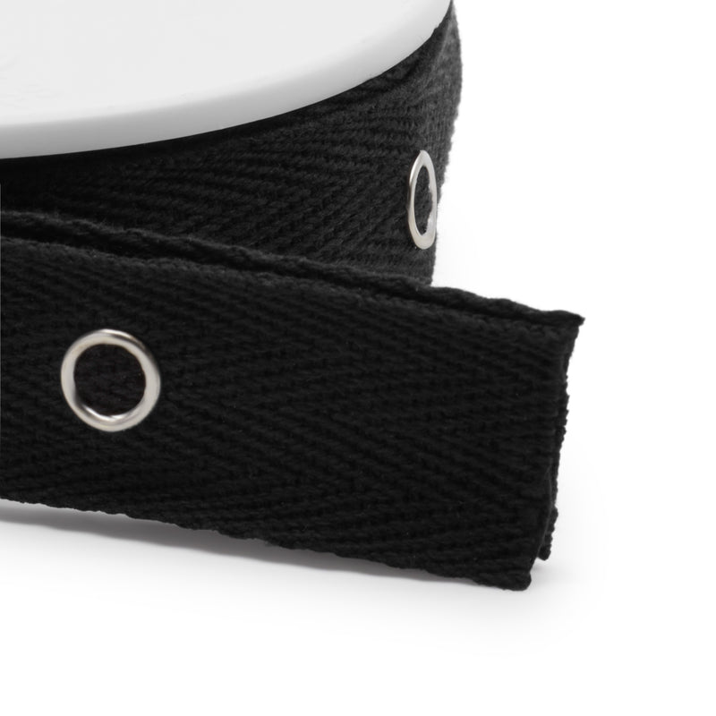 Load image into Gallery viewer, 28607-1|Dritz Snap Tape with Metal Snaps, Black, 8 yd