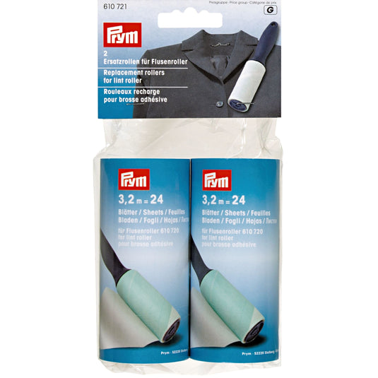 610721|Prym Lint Roller Replacement Rolls