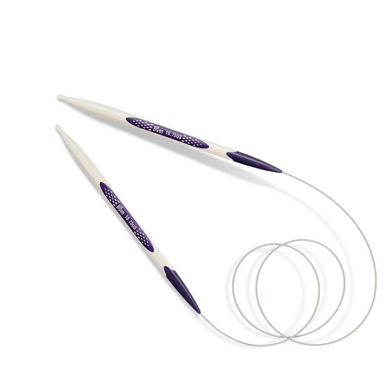 Load image into Gallery viewer, 57088|Prym 32" Ergonomic Circular Knitting Needles, US 10.75 (7mm)