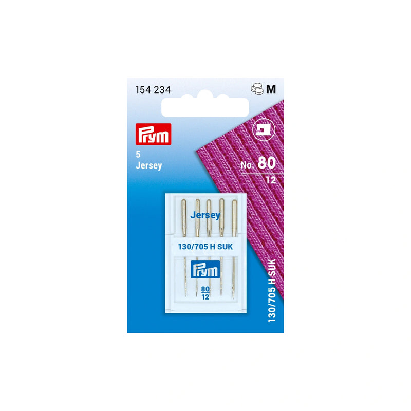 Cargue la imagen en el visor de la galería, 154234|Prym Jersey Sewing Machine Needles, Size 12 (No. 80), 5 pc