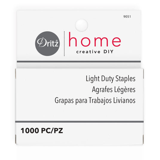 9051|Dritz Light Duty Staples, 1000 pc