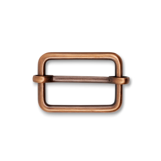 726-32|Dritz 1" Adjustable Slide Buckles, Copper, 2 pc