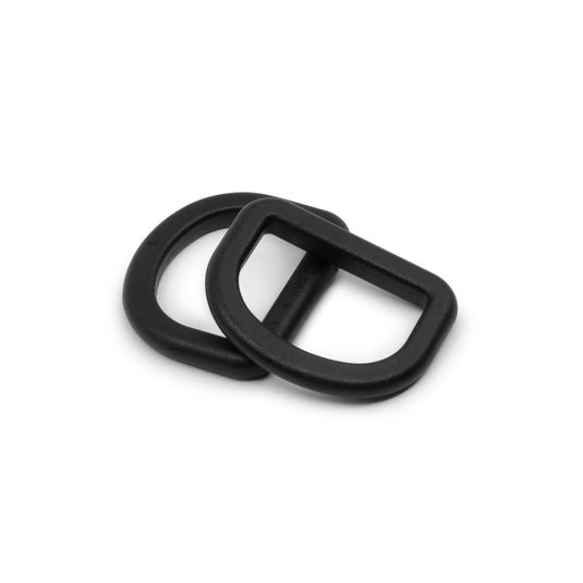 456|Dritz 1" D-Rings, Black, 2 Count, Black, 2 pc