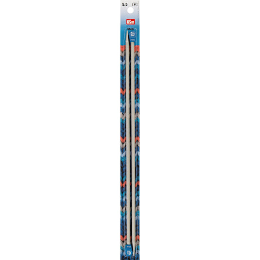 191468|Prym 14" Single Point Aluminum Knitting Needles, 5.5mm