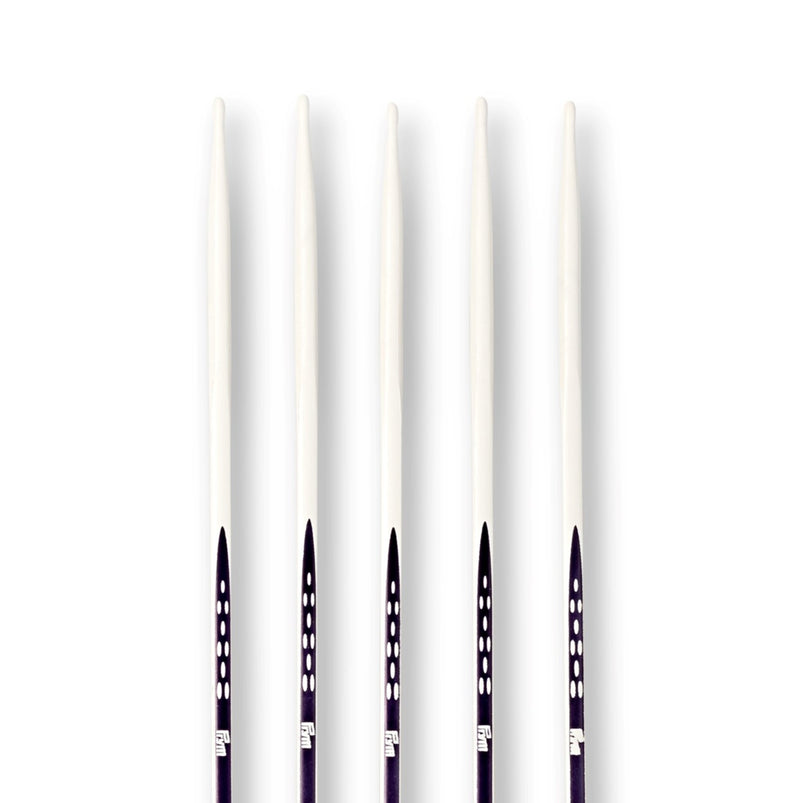 Cargue la imagen en el visor de la galería, 57052|Prym 8" Ergonomic Double Point Knitting Needles, US 4 (3.5mm)