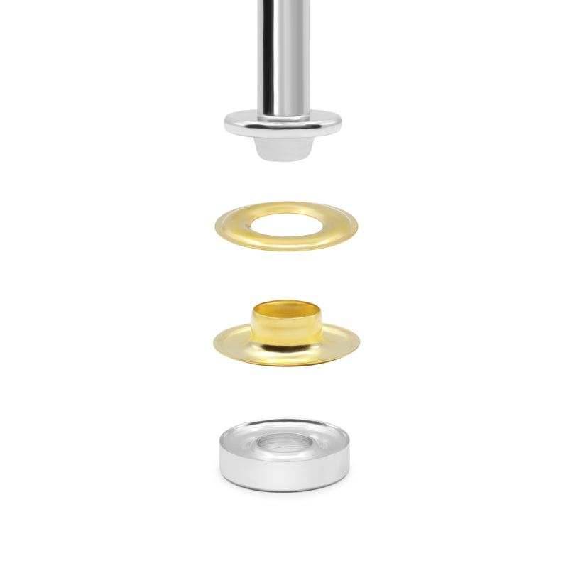 Load image into Gallery viewer, BK132|Dritz 3∕8" Grommets &amp; Tools, 72 Sets, Gold