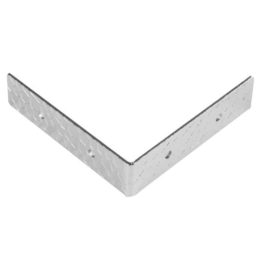 44796-65|Dritz Textured Right Angle Corners, Small, Nickel, 4 pc