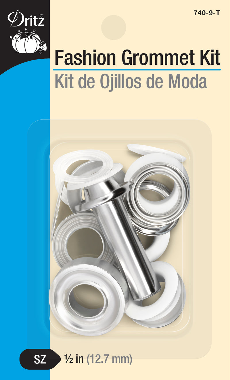 Load image into Gallery viewer, 740-9-T|Dritz 1/2" Fashion Grommets, 1 Kit, White