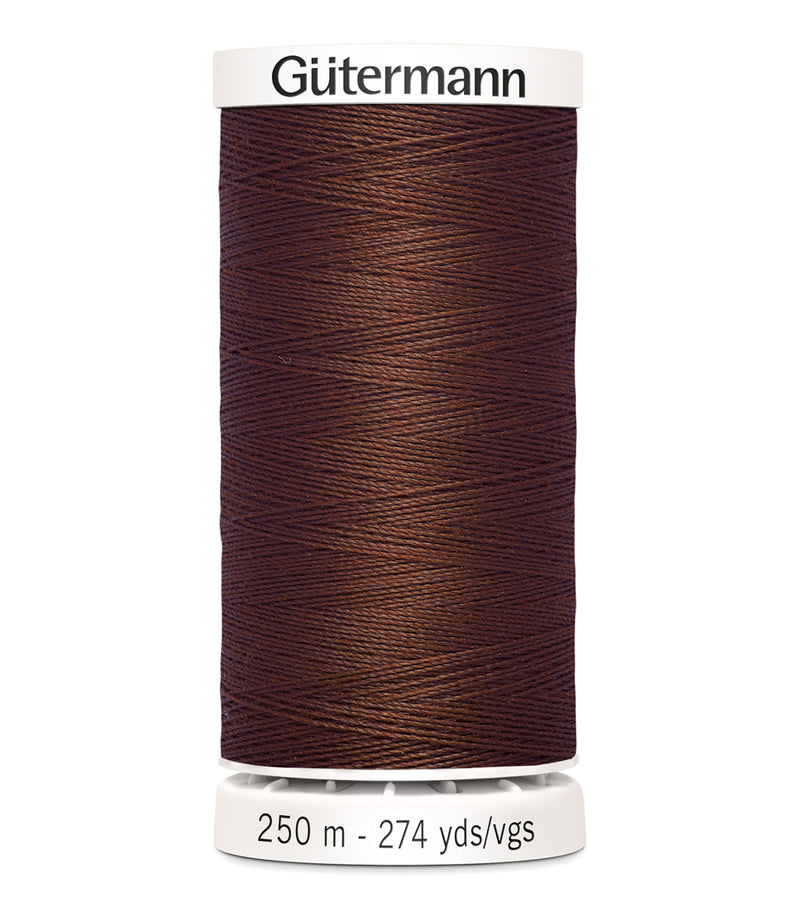 Load image into Gallery viewer, 729914-578|Gutermann Sew-All Thread, Chocolate, 274 YD (250 M)
